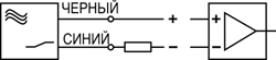 Схема подключения ISN FS2A-4-N-C
